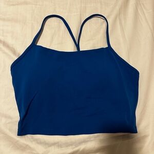 CRZ YOGA Women's Deep Blue Sports Bra